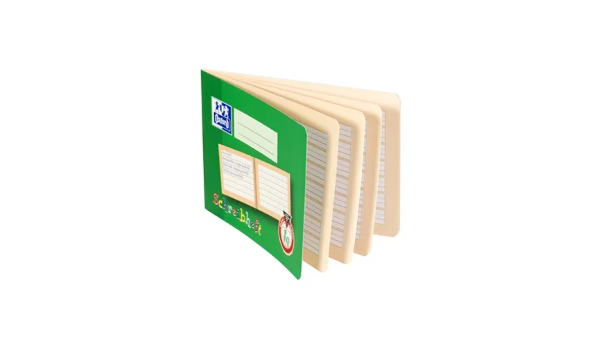 Oxford Schreiblernheft A5 Lineatur 1Q quer 16 Blatt