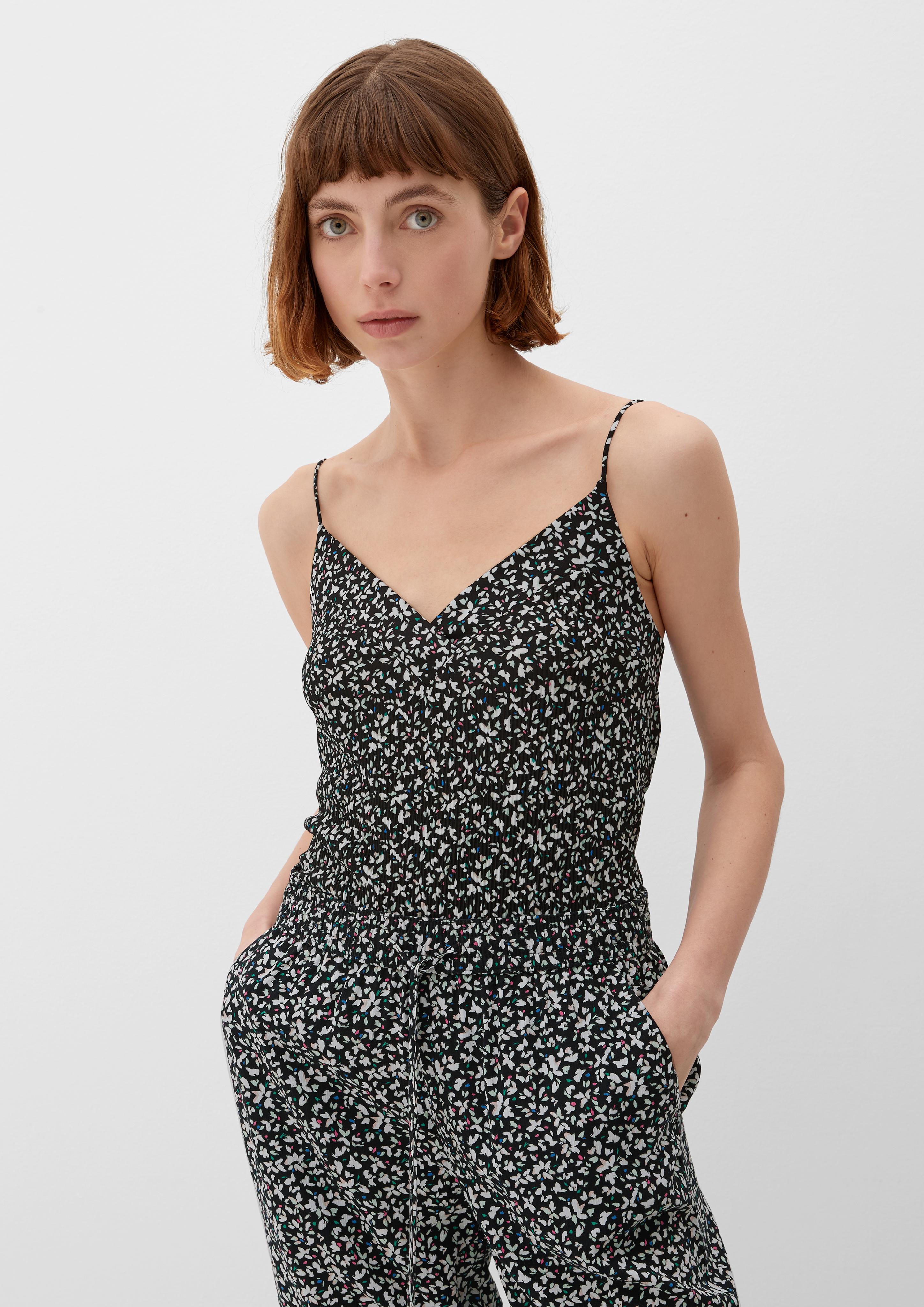 Top mit Plissée-Struktur  2130698-99A1