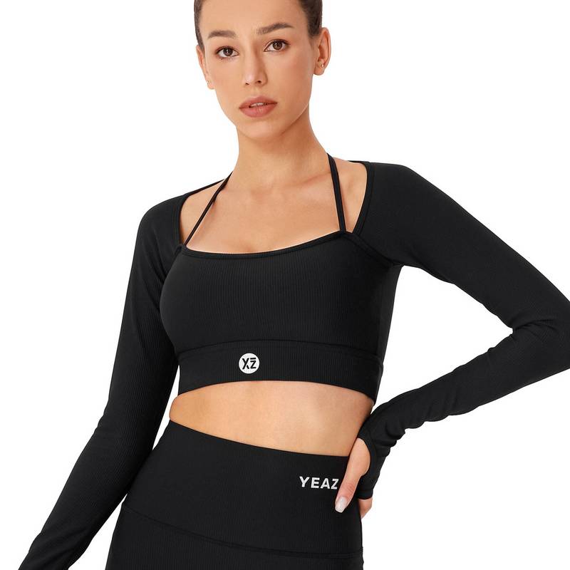 YEAZ CLUB LEVEL Langarmshirt Damen