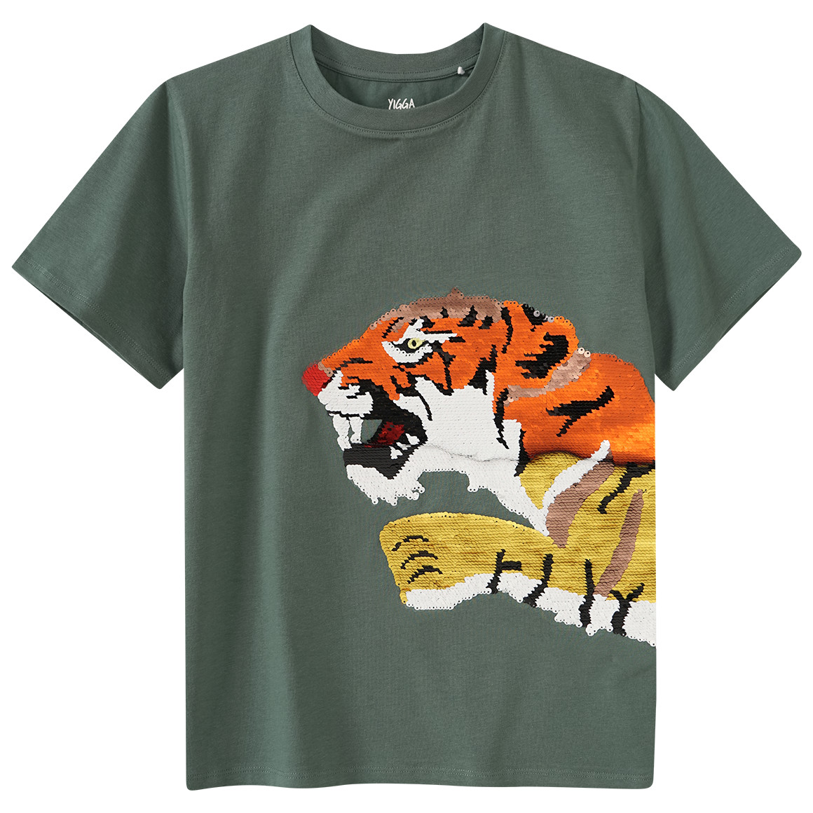 Jungen T-Shirt mit Wendepailletten