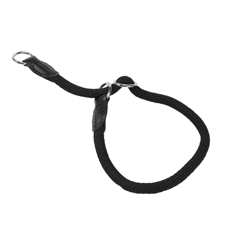 AniOne Hundehalsbänder AniOne Nylon Retriever-Halsband Activity schwarz M