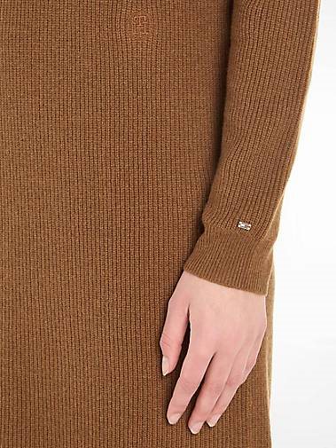 TOMMY HILFIGER Damen Kleid mit Wolle