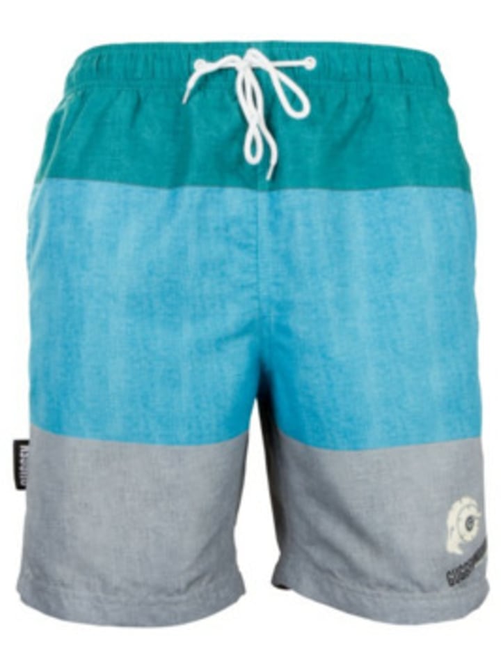 GUGGEN MOUNTAIN Badehose für Herren in grün in blau günstig kaufen XXL