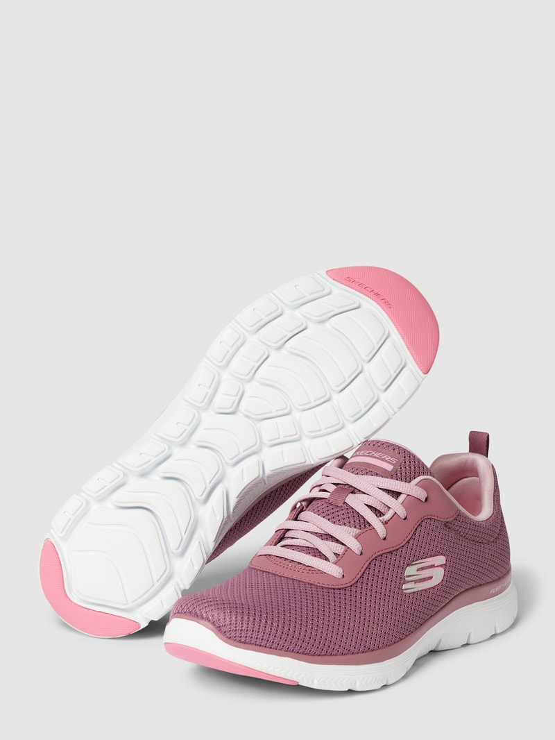 Sneaker mit Label-Details Modell 'APPEAL' in kirschrot