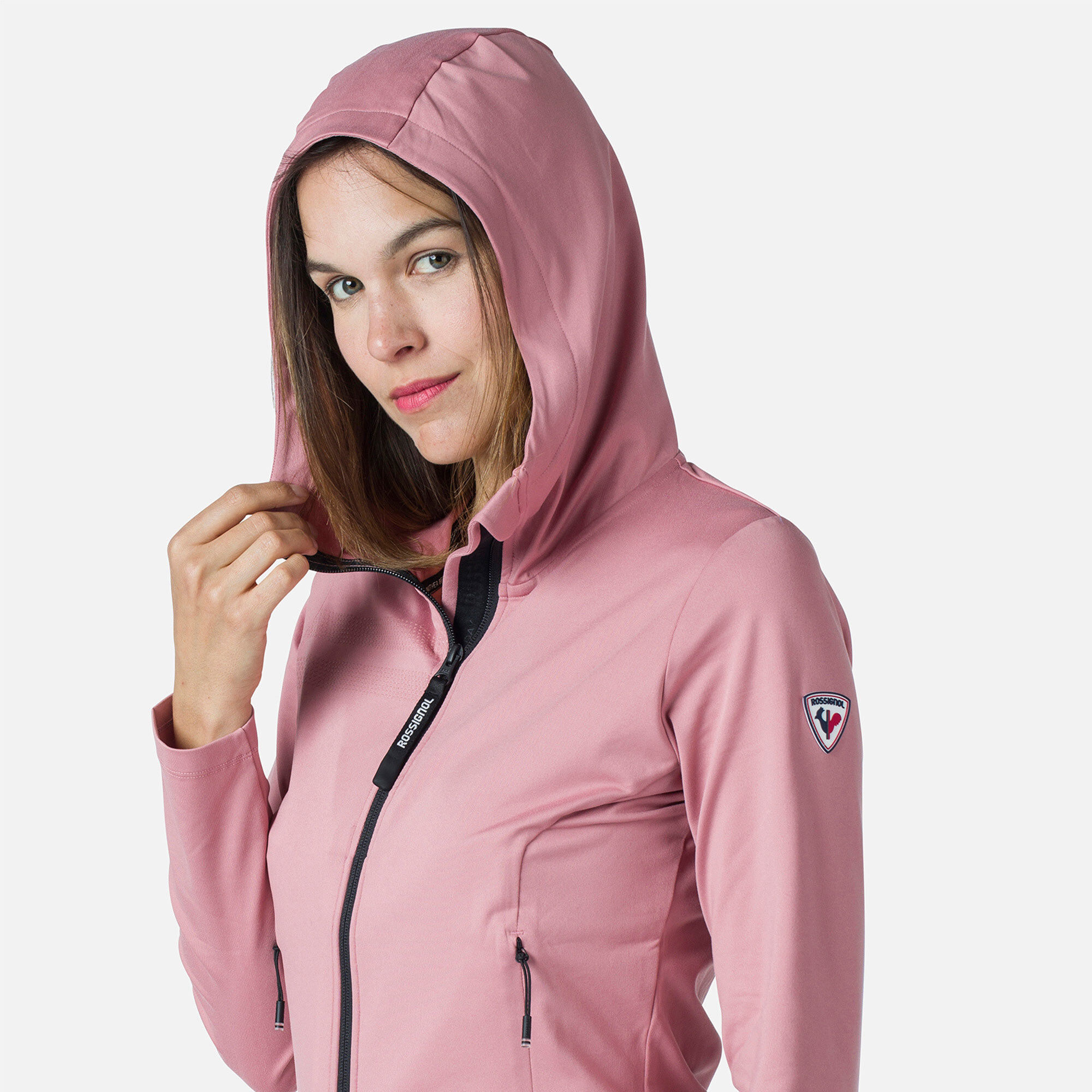 Sweat technique à capuche Full-Zip Eco pour femme