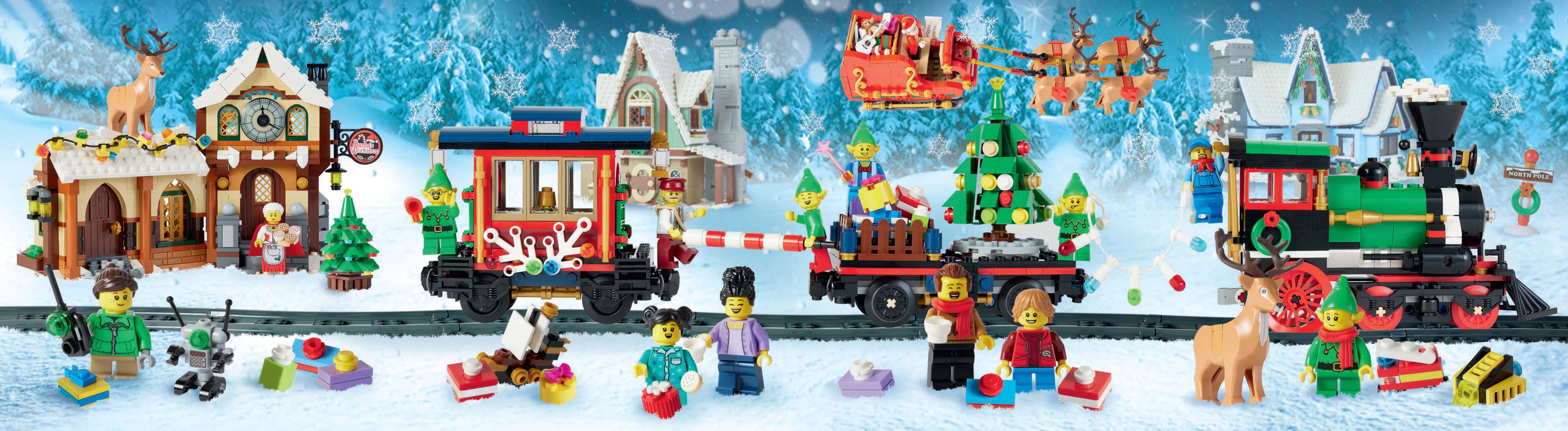 LEGO® Puzzle – Weihnachtszug 5008258