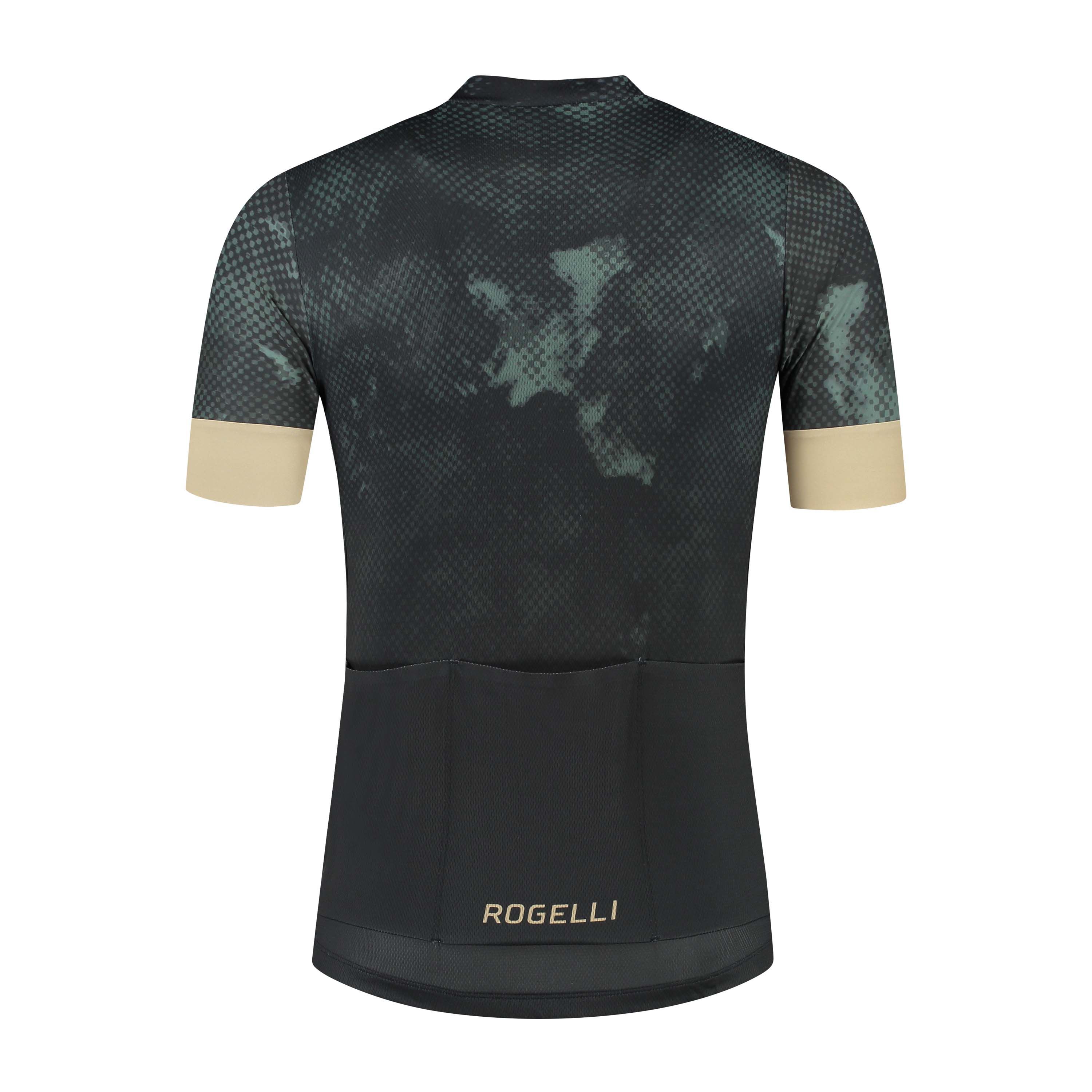 Rogelli Nebula Grün Herren Radtrikot Kurzarm