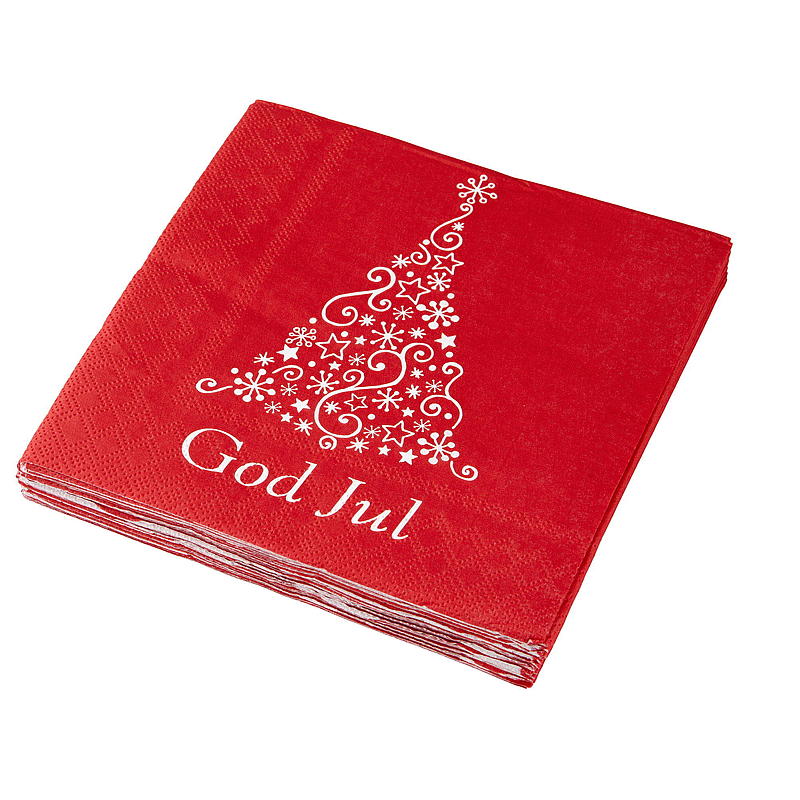 Vie Eco Servietter 20-pk 33x33 cm juledesign