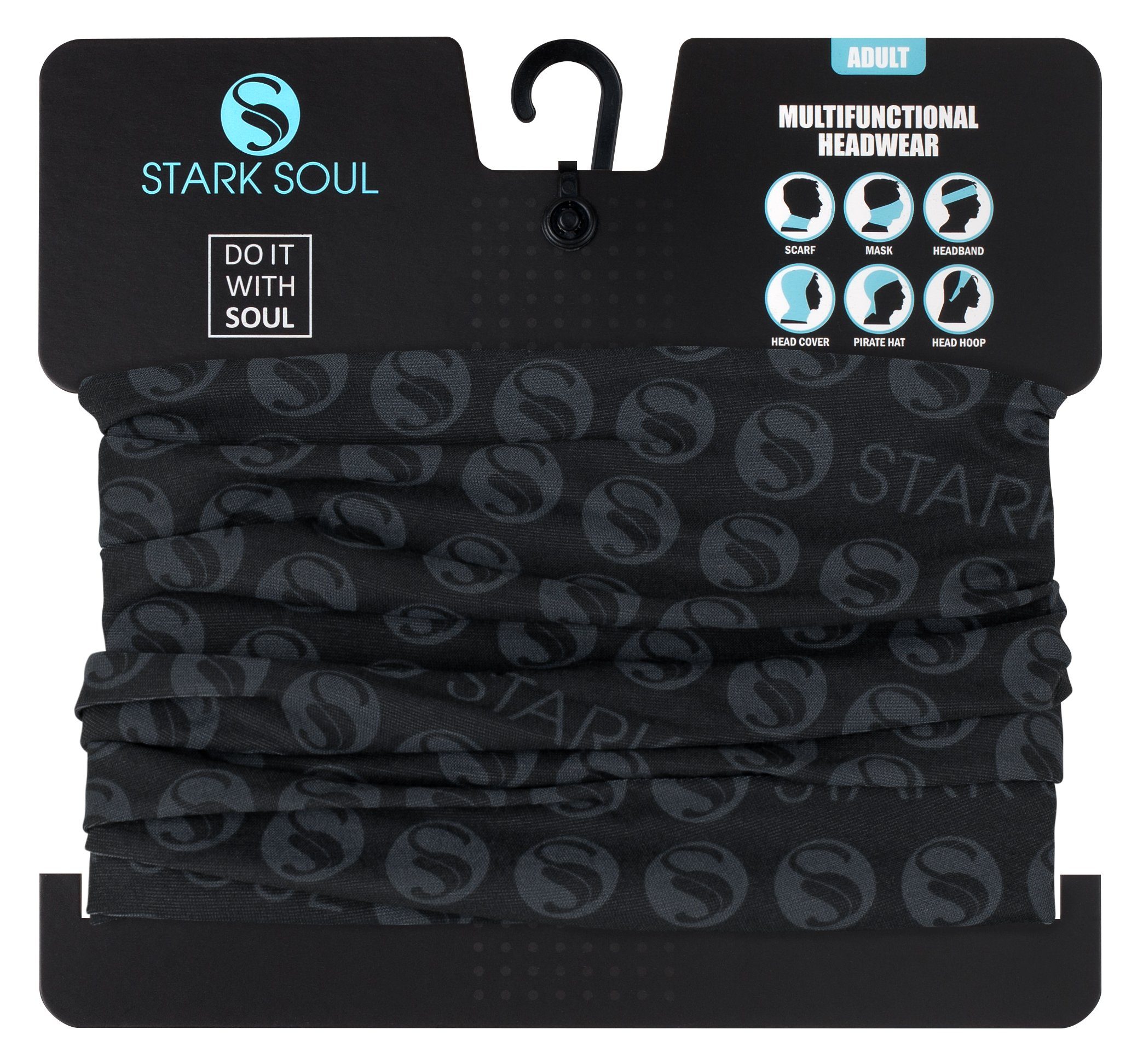 Stark Soul® Multifunktionstuch Neckwarmer - Multifunktionstuch, mit Logodruck