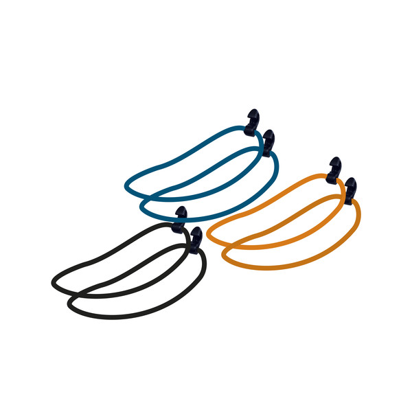 SILICONE BAND M 6PCS