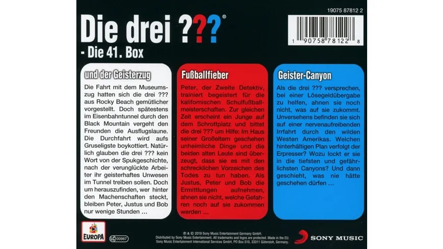 041/3er Box (Folgen 122,123,124)