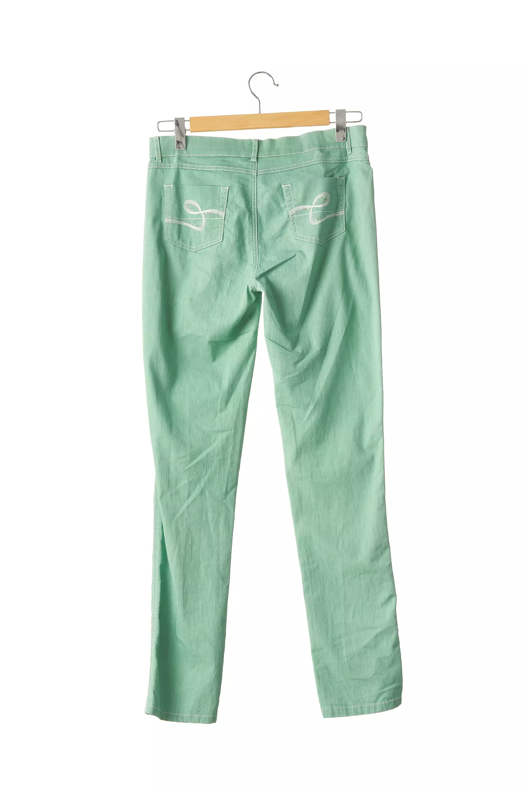 Marella Pantalons Droits Femme couleur vert