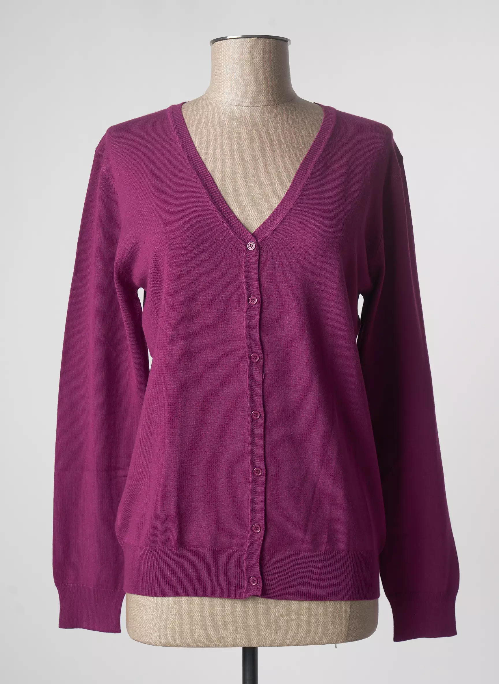 M X O Cardigans Femme couleur violet
