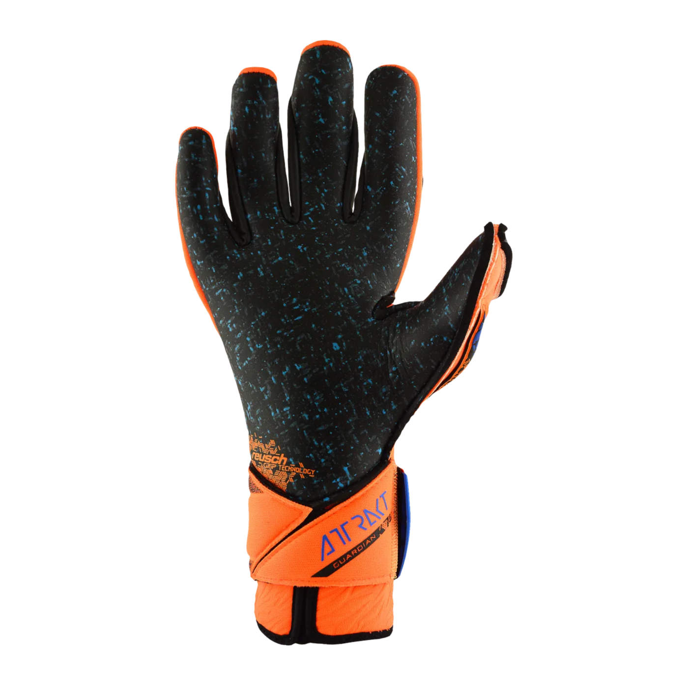 Reusch Attrakt Fusion Guardian TW-Handschuhe Orange Blau Schwarz F2211