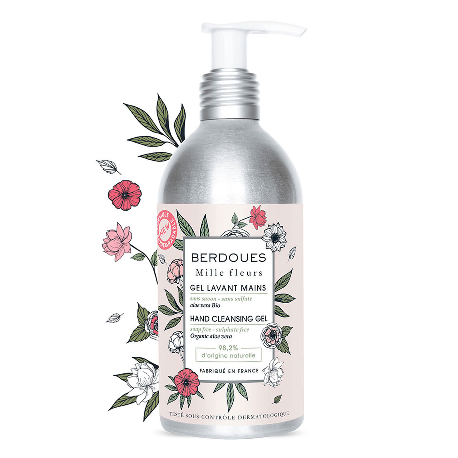 Berdoues Mille Fleurs Hydratation Gel Lavant Mains 250 ml