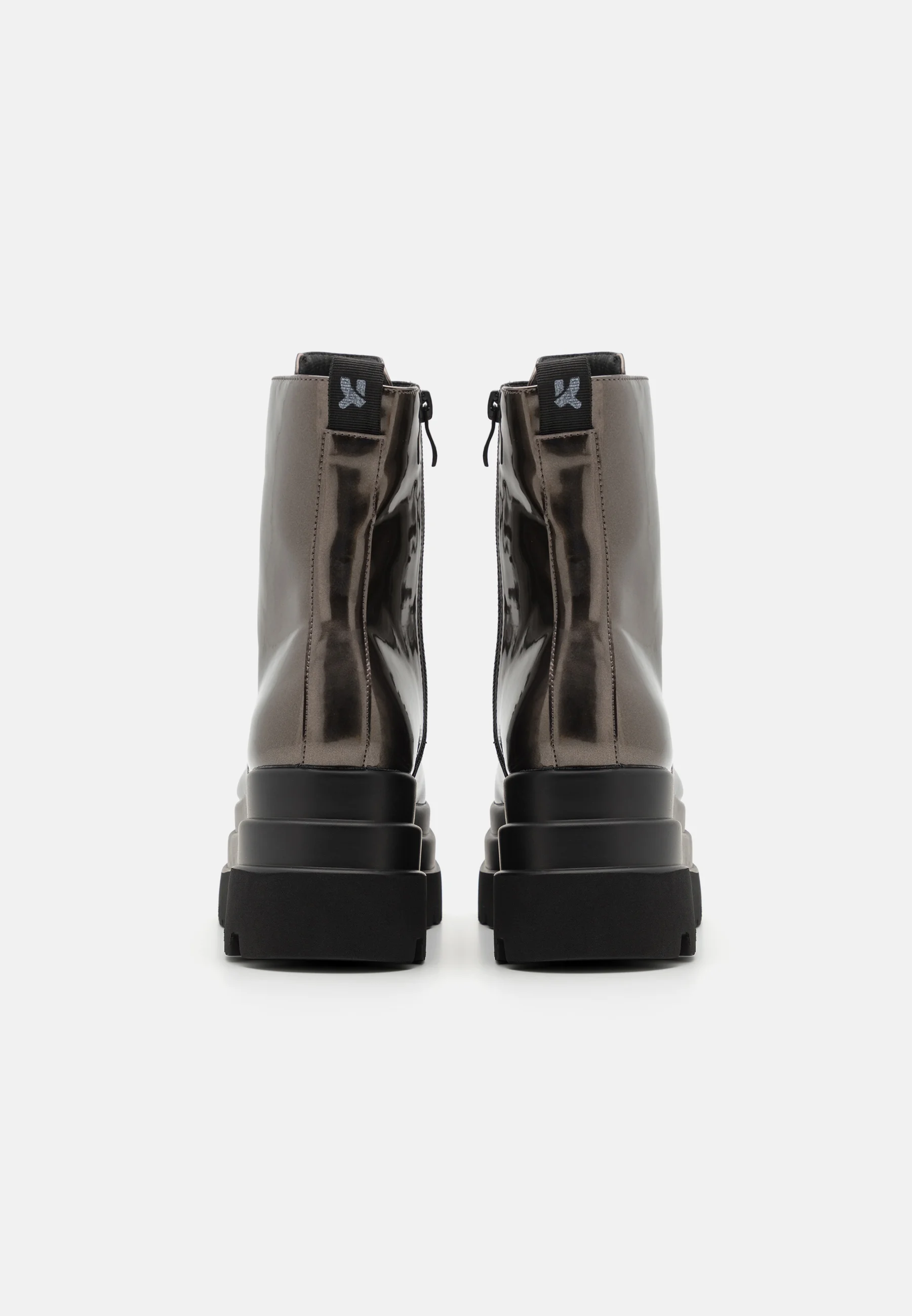 Koi Footwear DEATHWATCH TRIDENT PLATFORM BOOTS - Botines con cordones