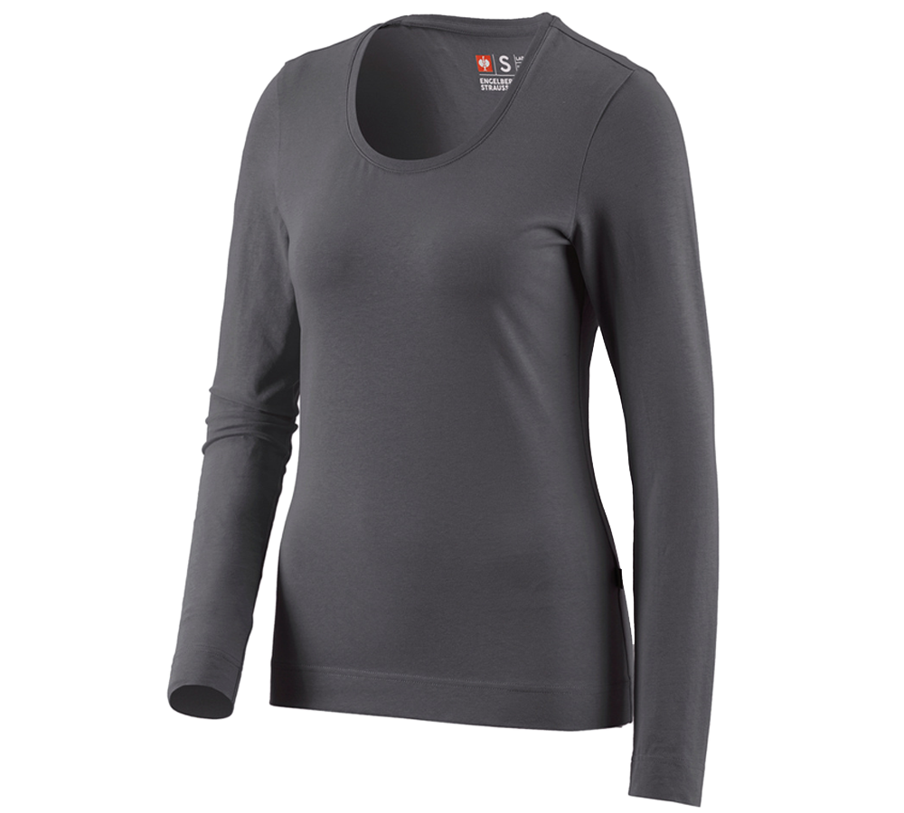e.s. Longsleeve cotton stretch, Damen