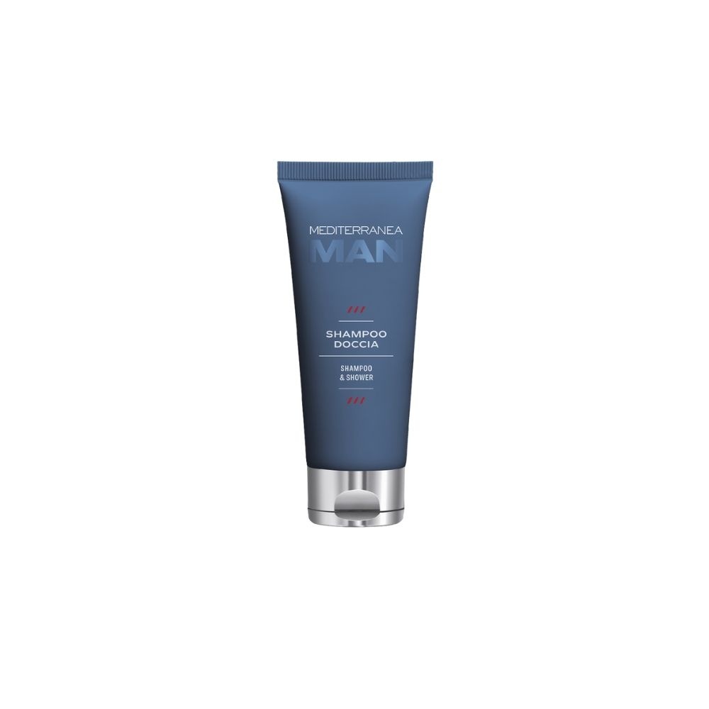 Mediterranea cosmetics MAN SHAMPOO & SHOWER SHAMPOING DOUCHE