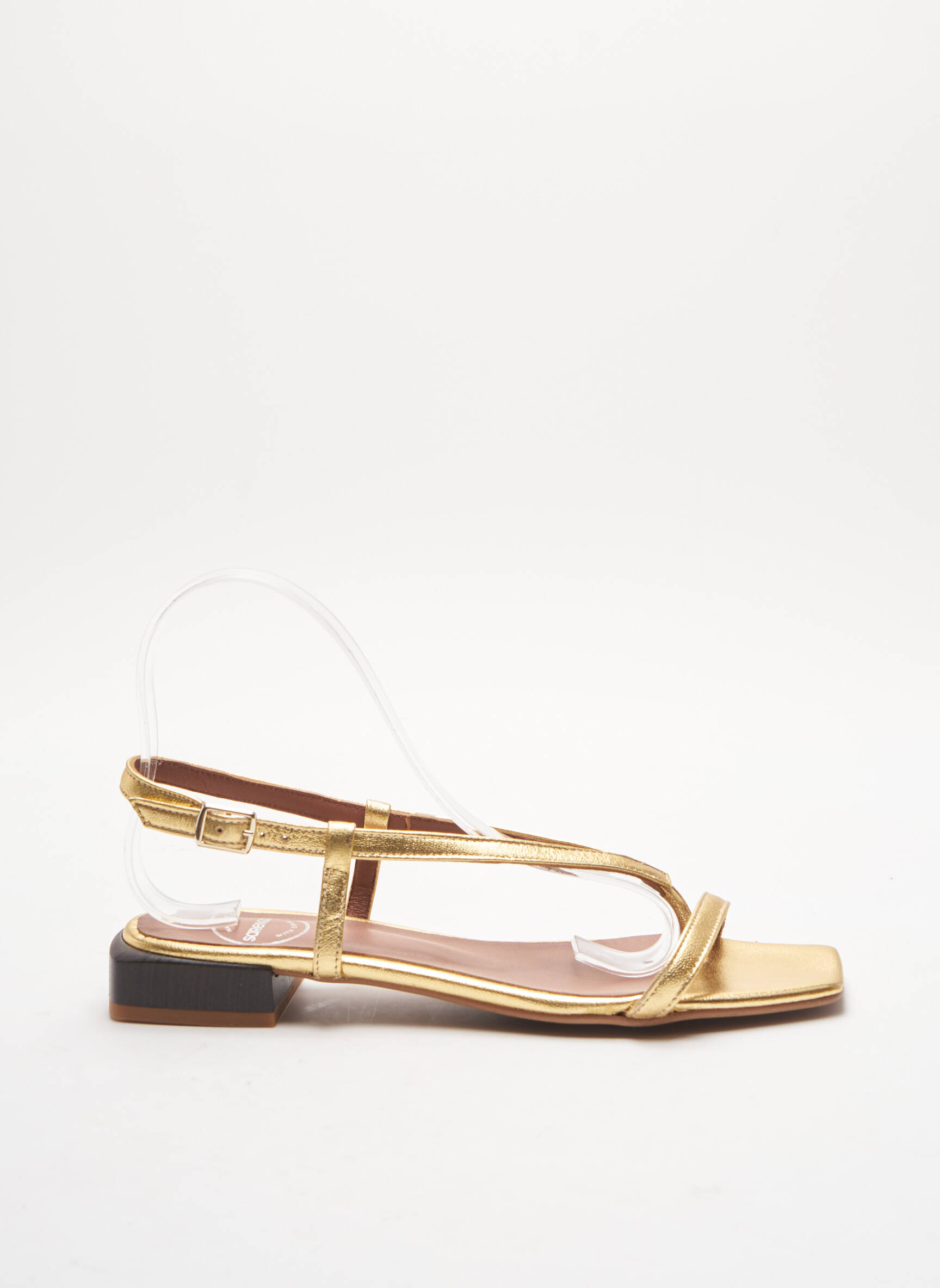 Sarenza Sandales Nu Pieds Femme couleur jaune