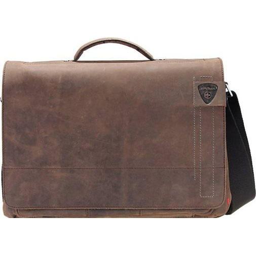 Strellson Richmond Messenger Leder 40 cm Laptopfach