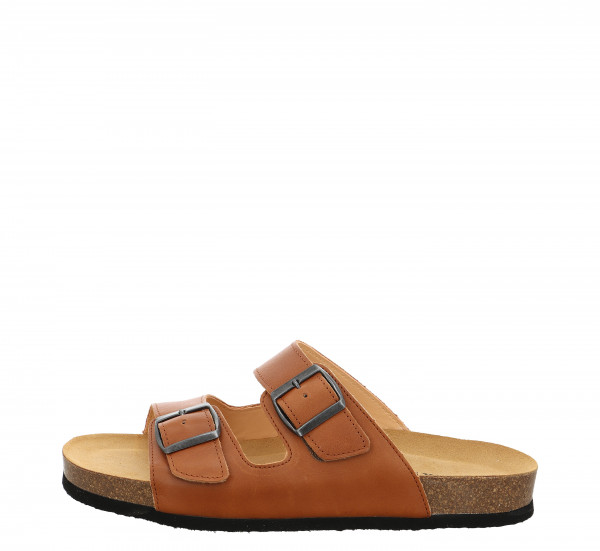 WOLFI Pantolette - Cognac