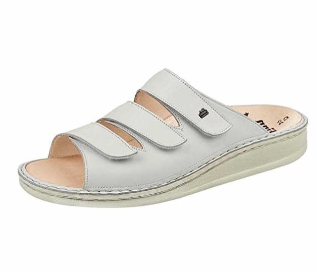 FINN COMFORT Pantoletten weiss Korfu weiß