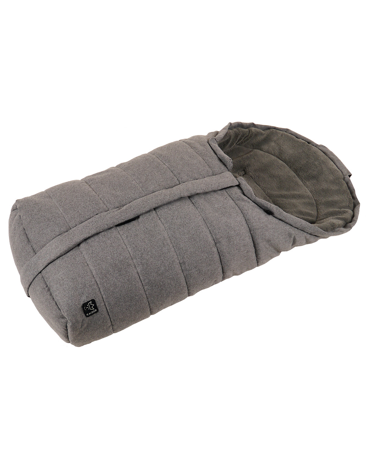 Thermo Fußsack ELLA für Babyschale und Kinderwagen , anthrazit melange