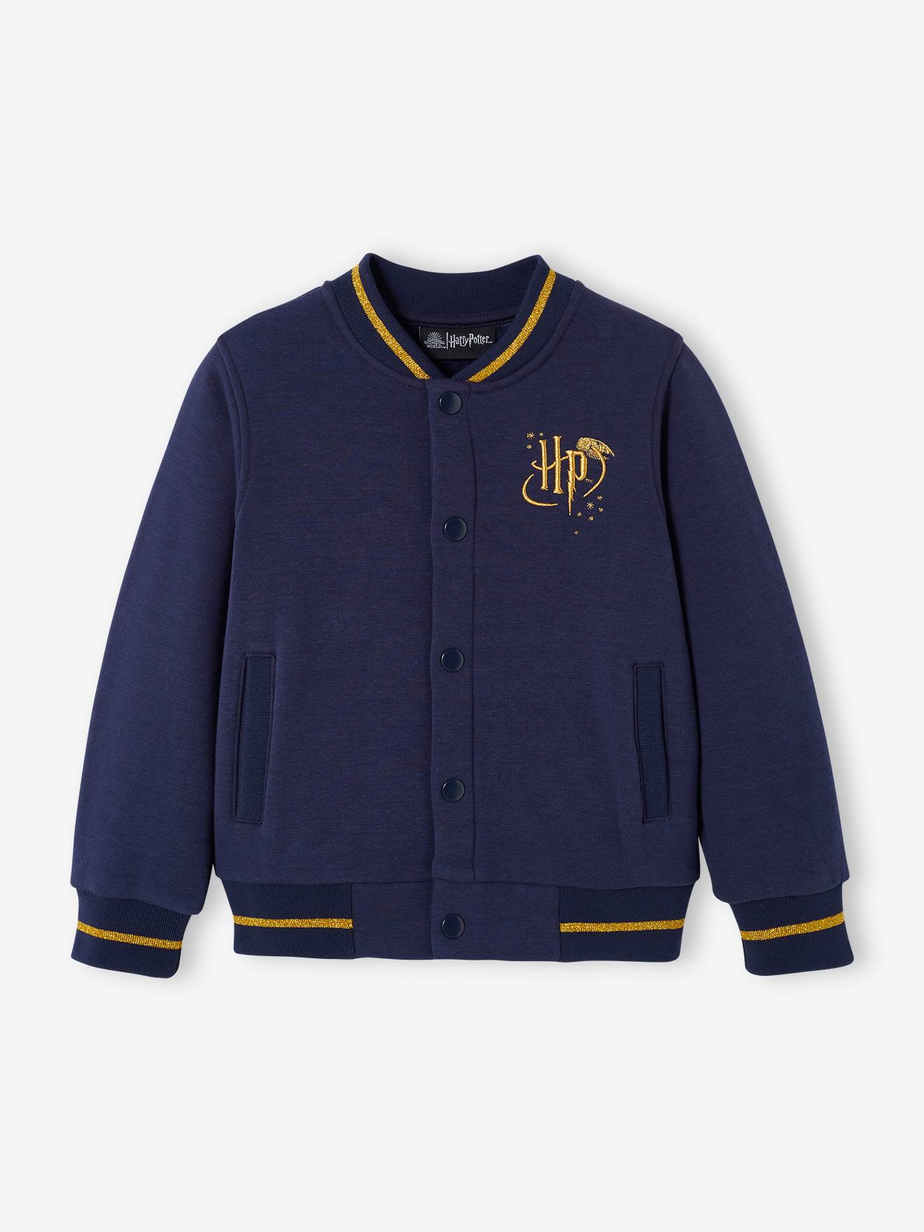 Blouson Teddy fille Harry Potter® bleu nuit