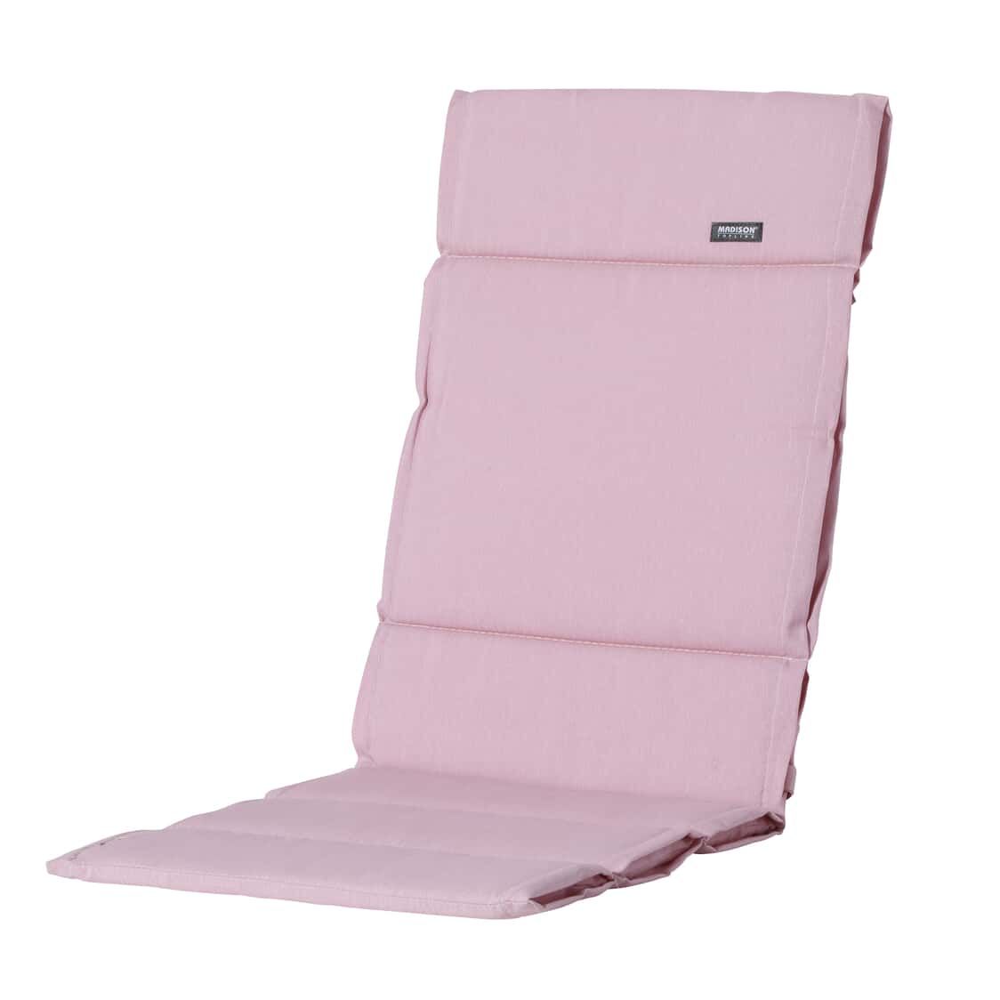 Madison Panama Soft Pink 125 x 50 Gartenkissen Faserkissen mit hoher Rückenlehne