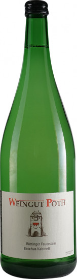 2021 Röttinger Feuerstein Bacchus Kabinett feinherb 1,0 L - Weingut Poth