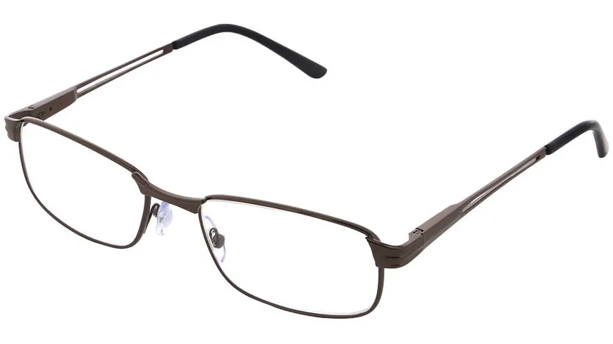 Quickreader Lesehilfe MLH059-2 +1.00 Metall Braun
