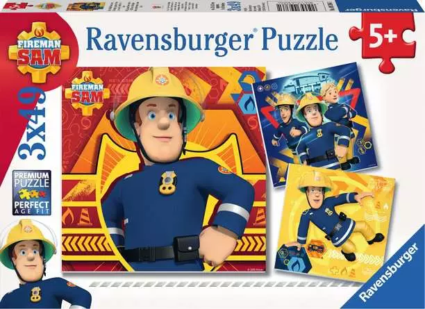 Kinderpuzzle ab 5 Jahren - Bei Gefahr Sam rufen - 49 Teile