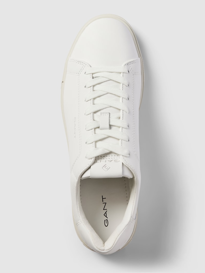 Sneaker mit Label-Details Modell 'Mc Julien' in weiß