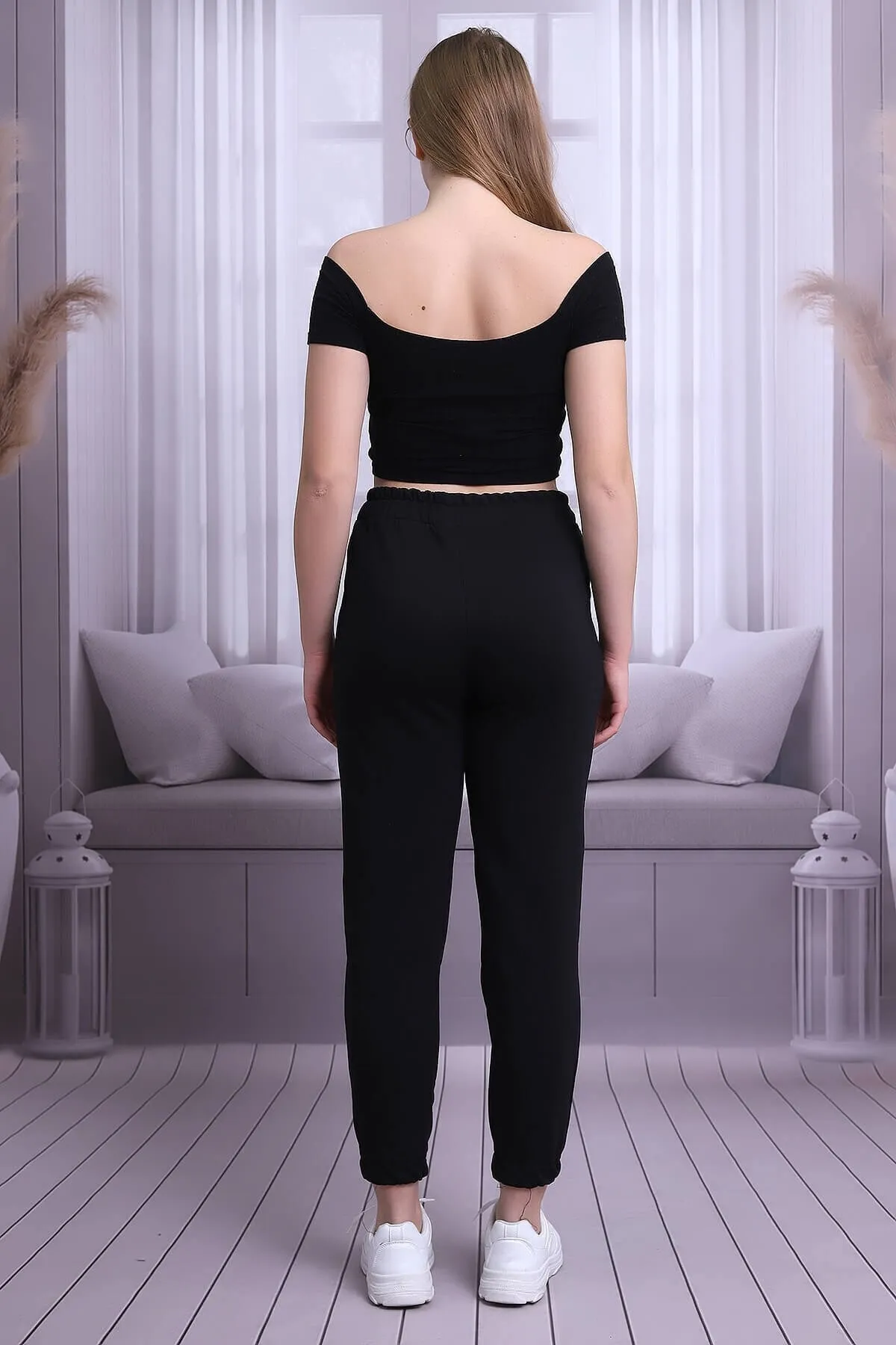 Deafox  Jogginghose - Schwarz - Slim