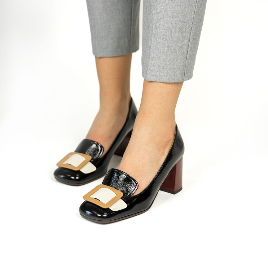 Chie Mihara  PEMA - noir creme