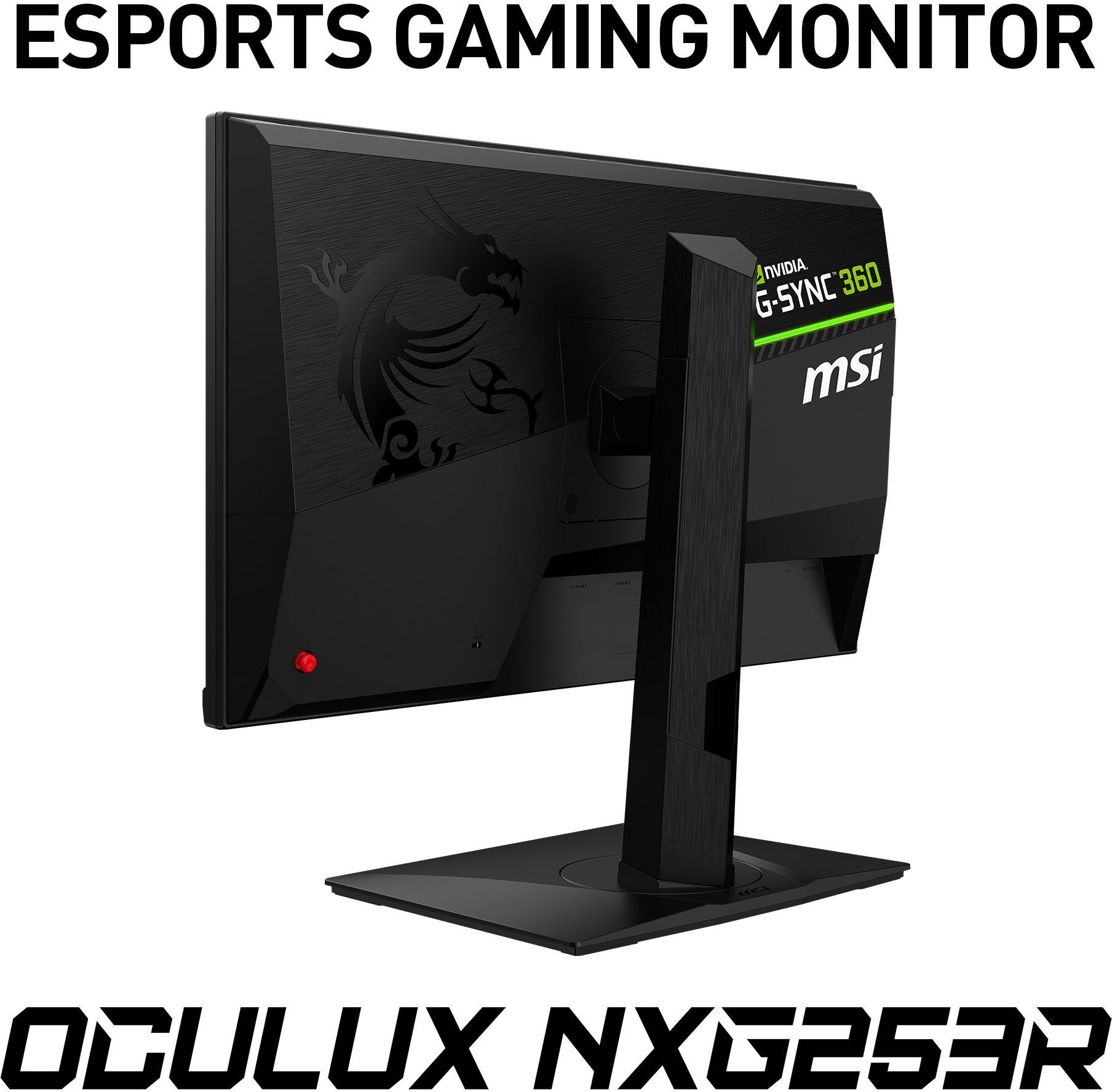 MSI Oculux NXG253R E-Sports Gaming-LED-Monitor (62,2 cm/25 