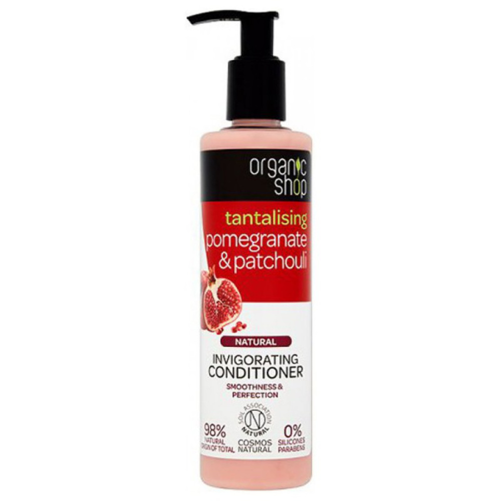 organic shop Après-shampoing Revigorant Grenade et Patchouli après shampoings