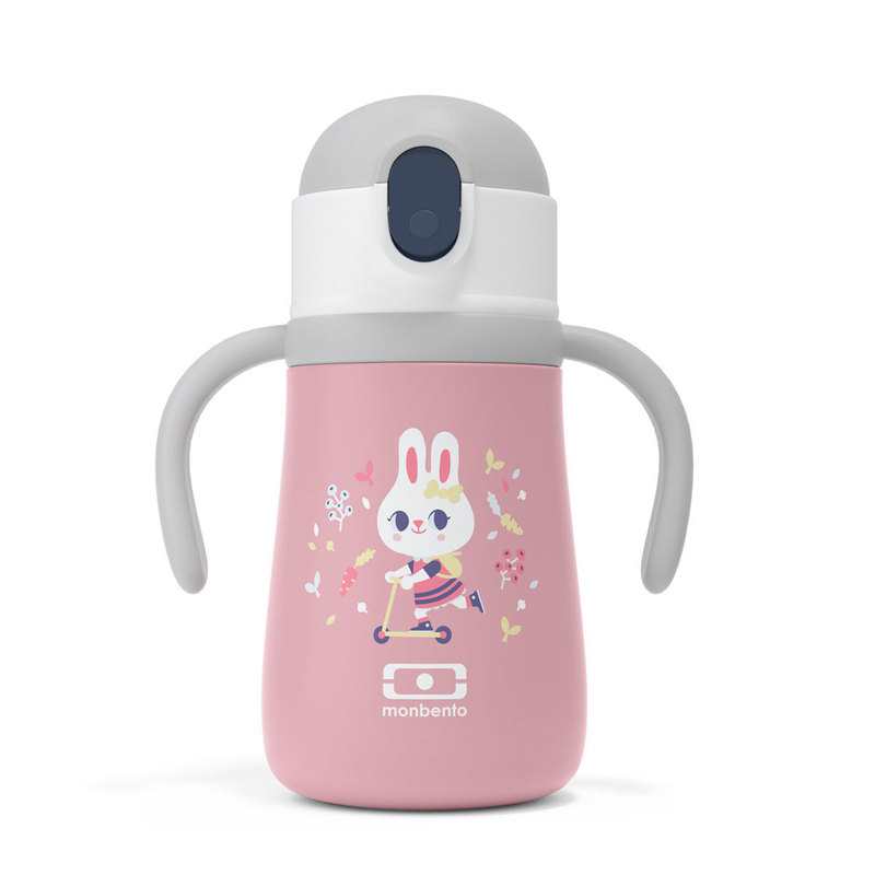 Gourde pour enfant STRAM 36cl rose Monbento