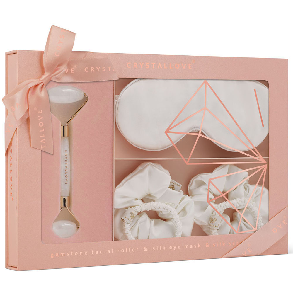 crystallove CRYSTALLOVE Clear quartz home SPA set
