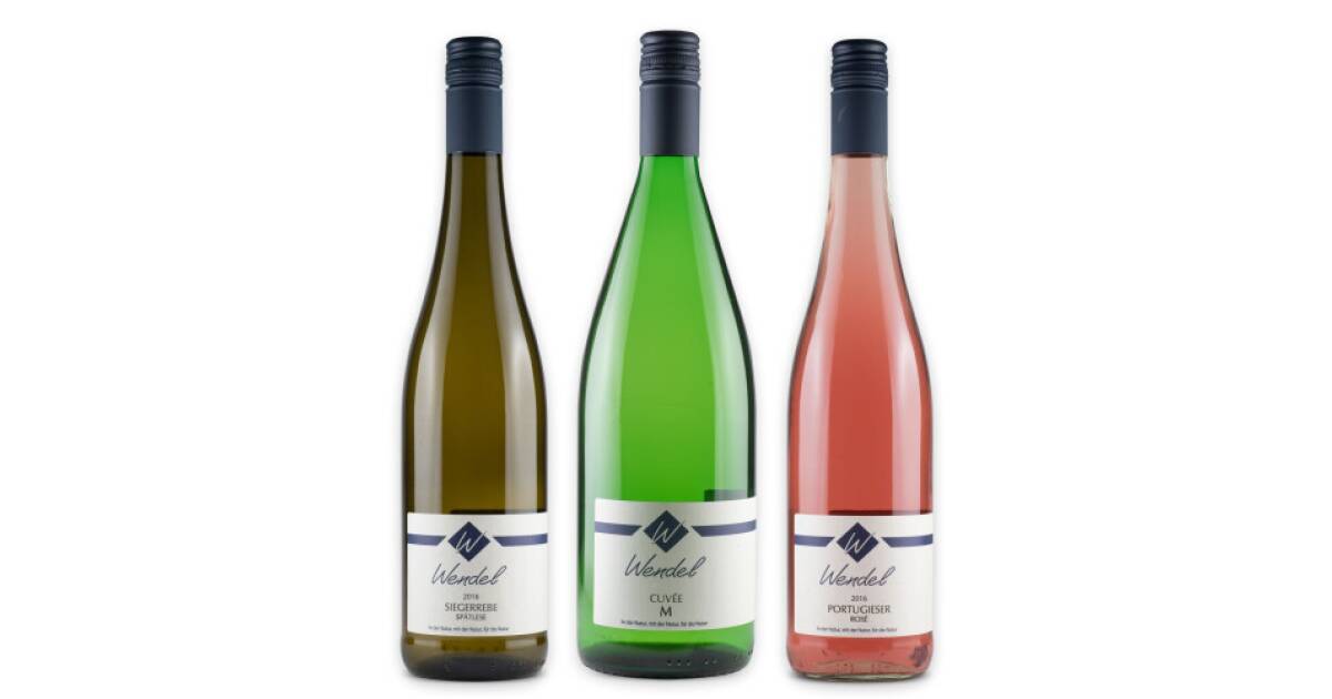Weissweine/Rosé mild 3 Flaschen von Weingut Klaus und Judith Wendel günstig bei wein.de kaufen