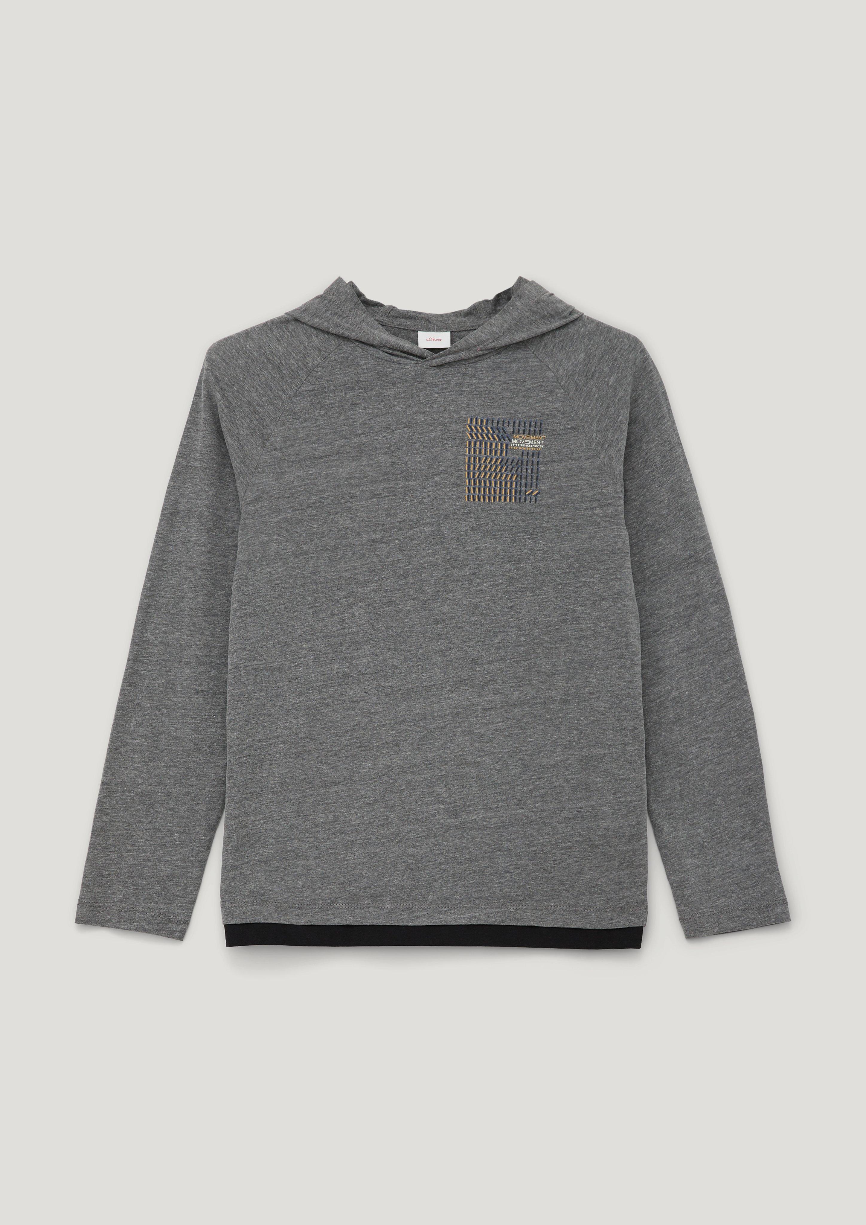 Longsleeve mit Layering-Detail  2134042-9730