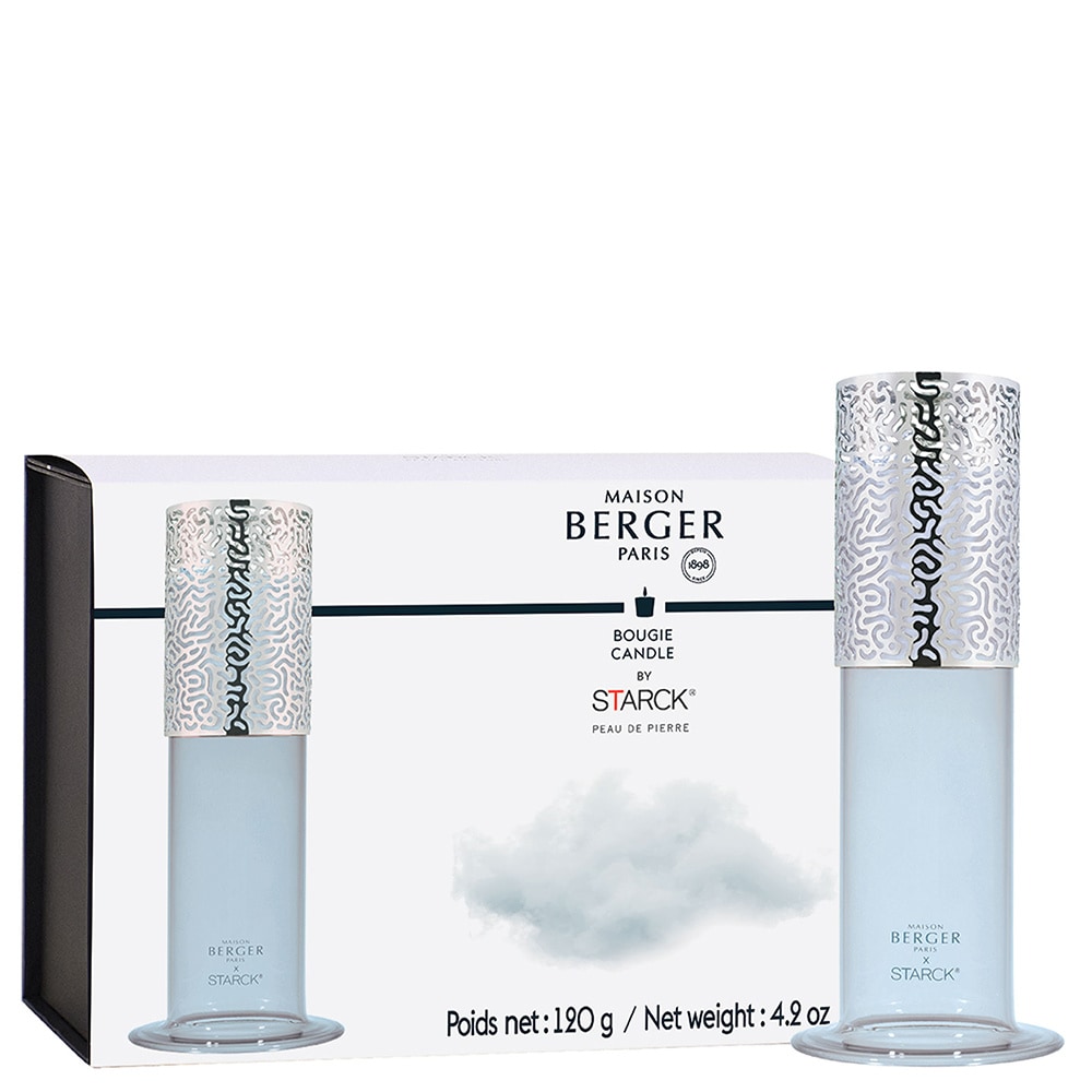 Maison Berger Photophore tube bougie peau de pierre Photophore bougie
