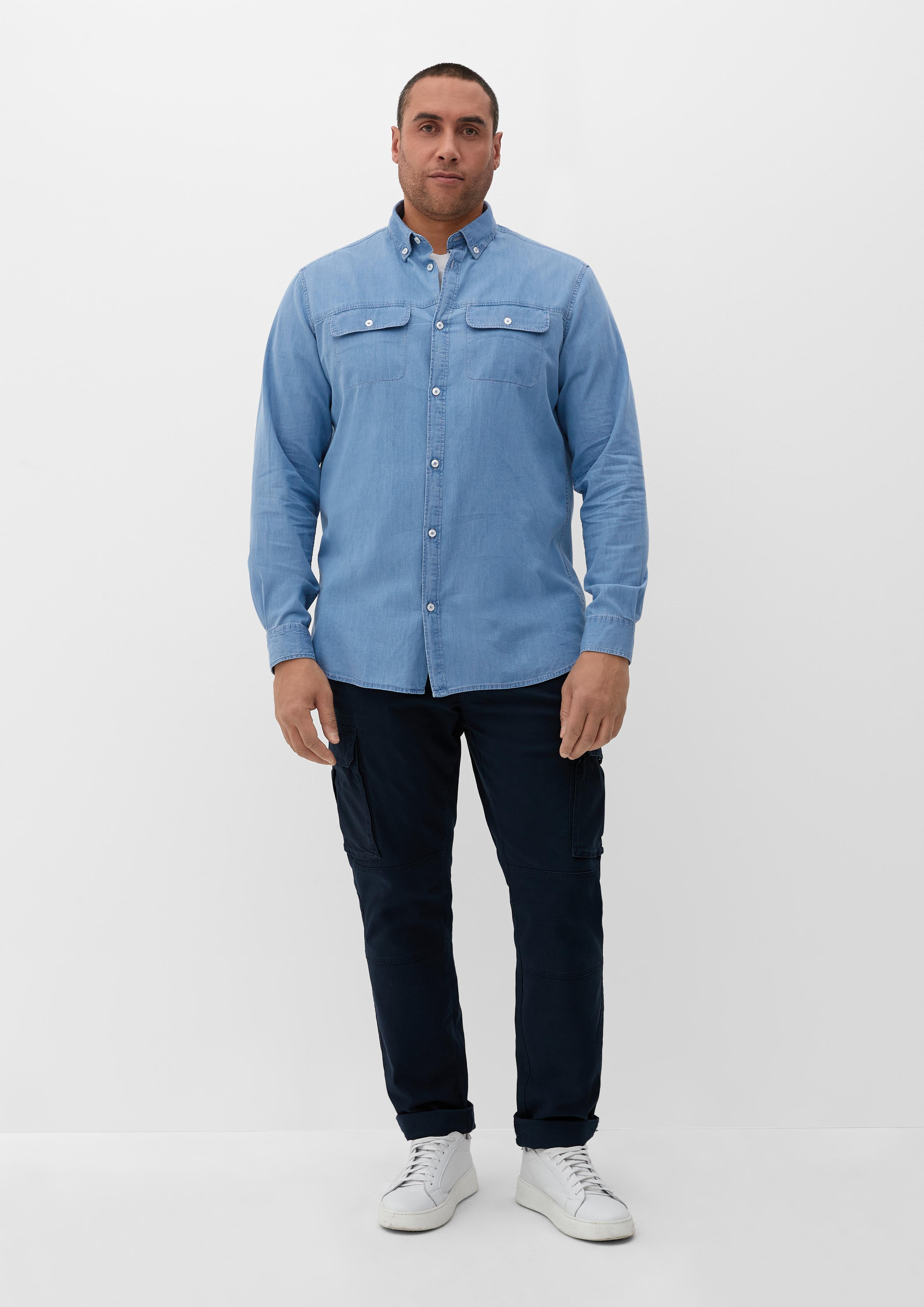 Regular: Jeanshemd aus Baumwolle  2128181-54Y1