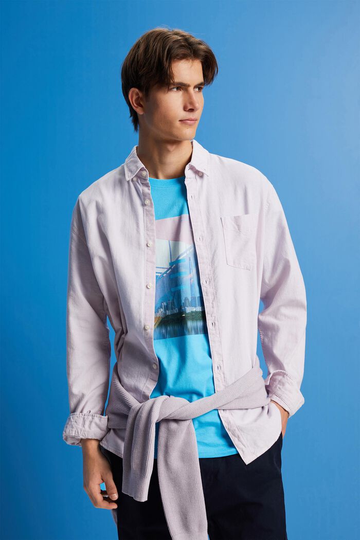 Baumwoll-T-Shirt mit Print