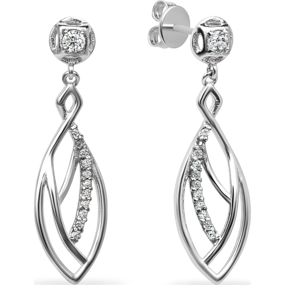 FAVS Boucles d'oreilles 925 Argent Boucles d'oreilles