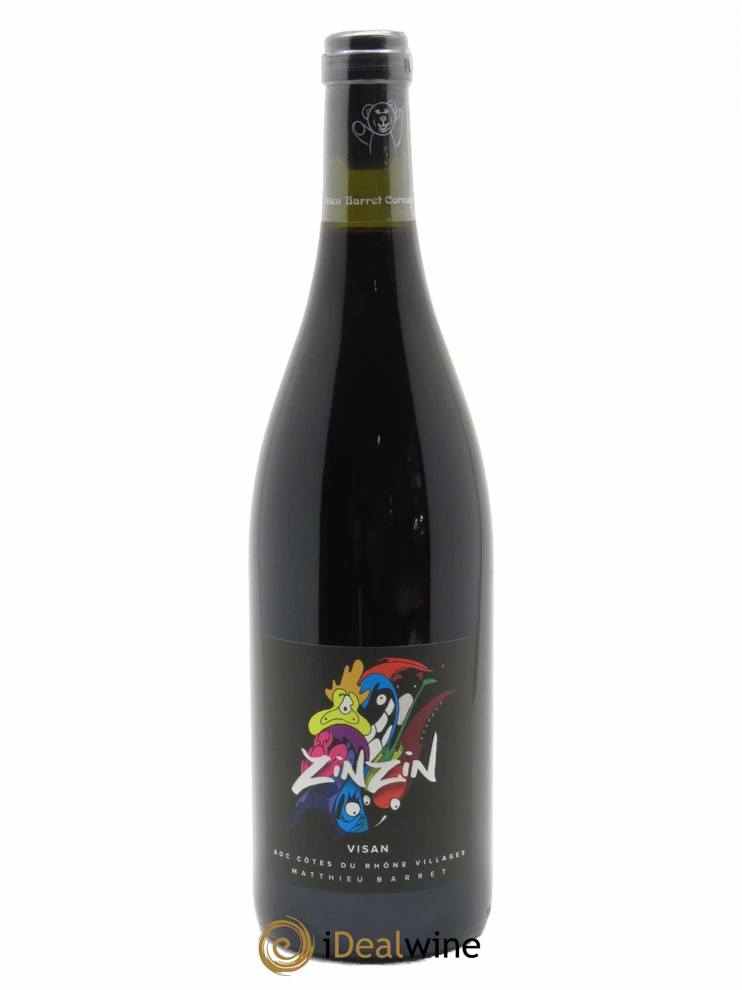 Côtes du Rhône Villages Visan Zinzin Coulet (Domaine du) - Matthieu Barret  2021 - Lot de 1 Bouteille
