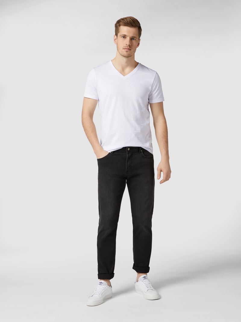 T-Shirt aus Bio-Baumwolle im 2er-Pack in weiß