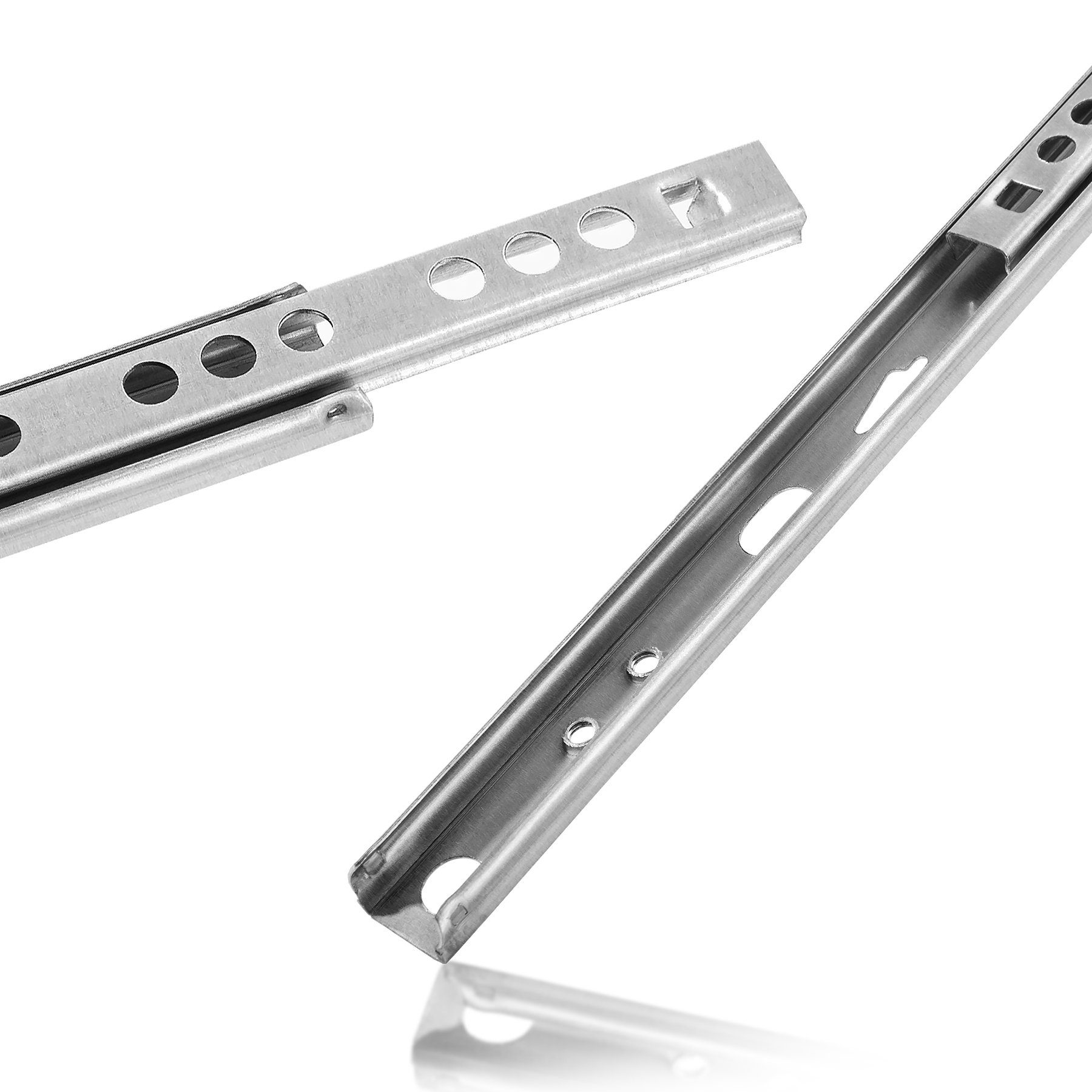 BigDean Auszug 10er Set (5 Paar) Schubladenschienen - 246mm 17mm