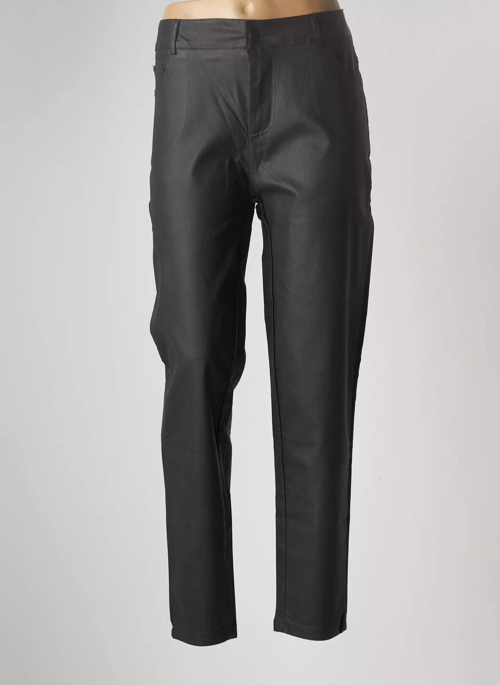 Multiples Pantalons Slim Femme couleur noir