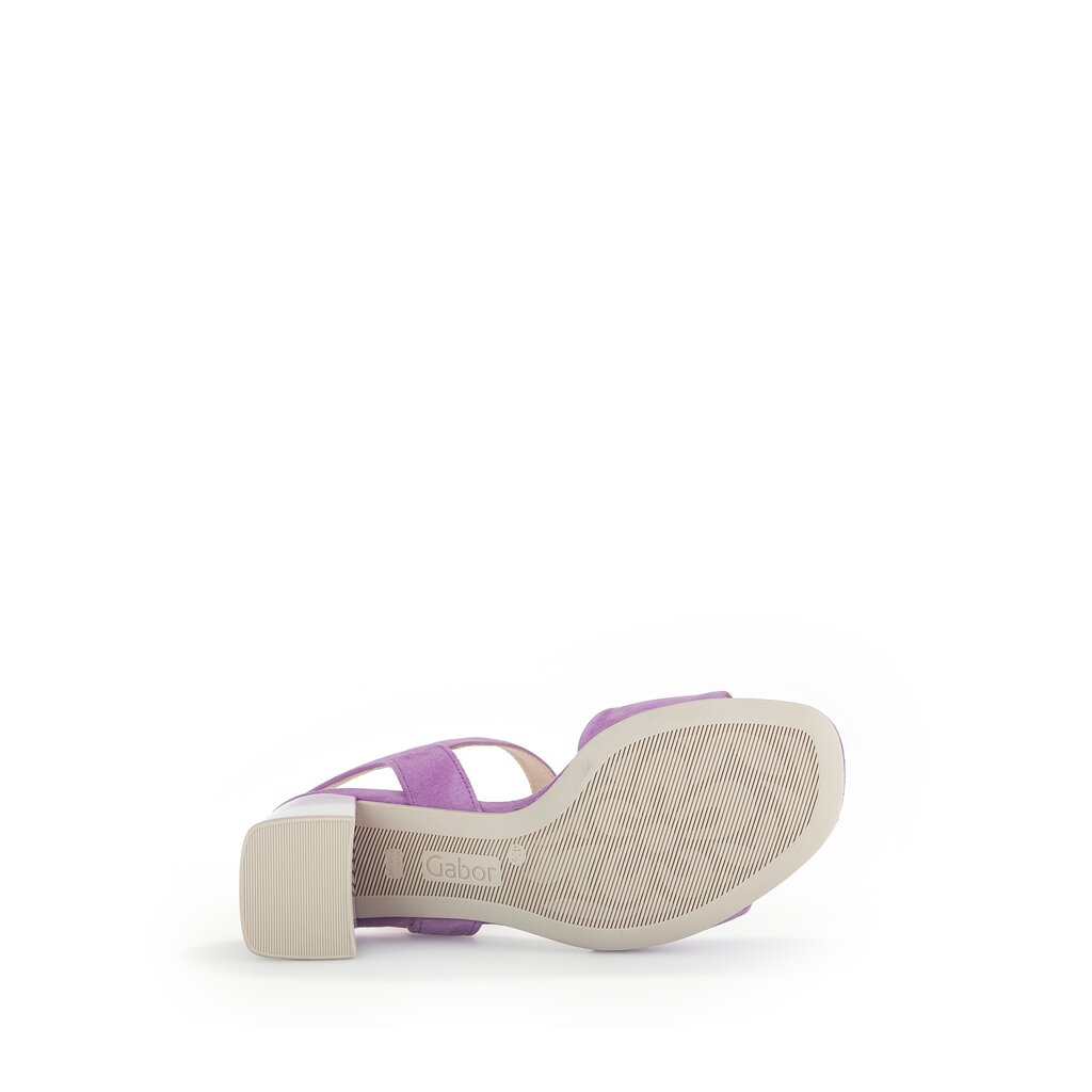 Gabor fashion Riemchensandale lila